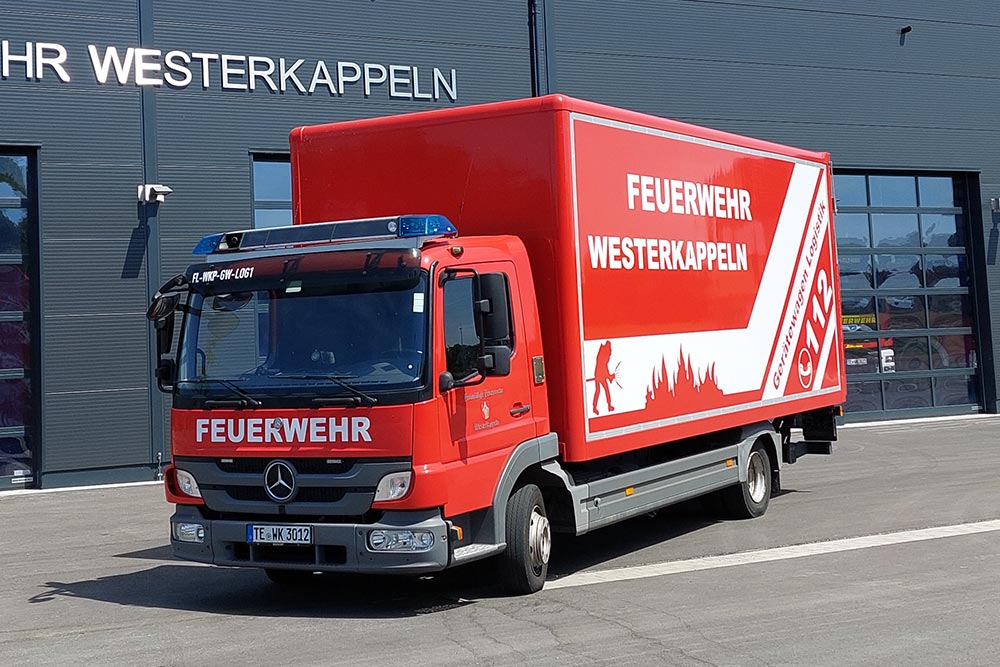 Gerätewagen Logistik (GW-Logistik) - Feuerwehr Westerkappeln