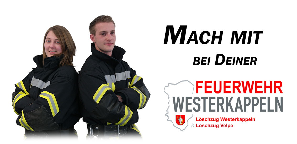 Mach mit in Deiner freiwilligen Feuerwehr Westerkappeln - Löschzug Westerkappeln & Löschzug Velpe